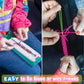 GILI Friendship Bracelet Making Kit for Girls, DIY Craft Toys, Multicolor, Ages 6-12, Model MBK-291
