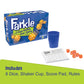 Farkle Classic Dice Game - Kids Games  Dice Games  Family Games  Travel Games  mature-themed Games  Board Games  Dice Cup  Dice Set  Farkle Score Sheets Included  Ages 8+