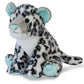 Aurora Snow Leopard Stuffed Animal - 12 Inch Multi-color Plush - Adventurous Destination Nation - Model 84040