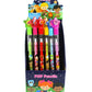TINYMILLS 24 Pcs Camping Multi Point Stackable Push Pencil Assortment with Eraser for Carnival Prize Goodie Bag Stuffers Party F