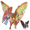 Has Kids Floor Puzzles For Ages 4-10, 48 Pcs Double-Sided Dinosaur Puzzles, Unique Large Pieces Irregular Shape Jigsaw Puzzle, Surprise Gift Toy For Children (Pterodactyl)