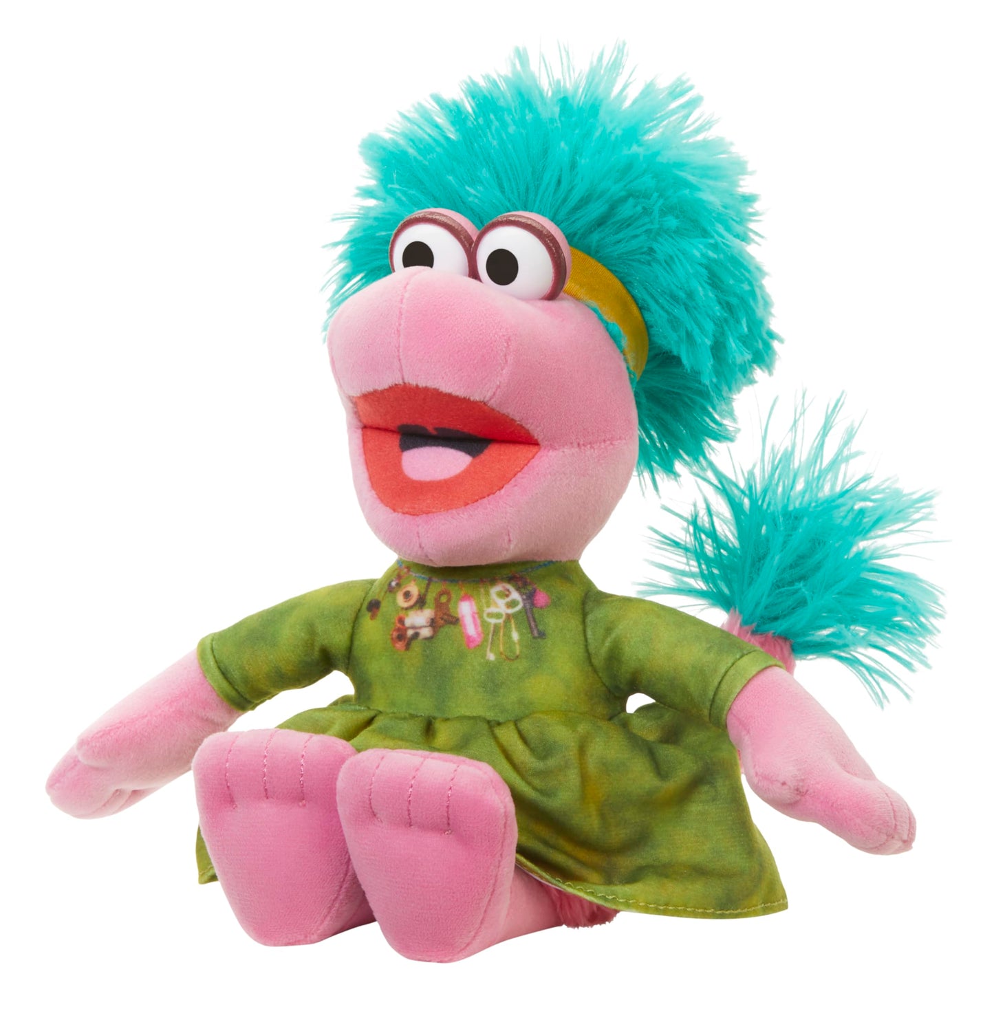 Little Tikes Fraggle Rock Mokey Plush Toy, 10” Multicolor Polyester, Perfect Gift for Kids Ages 2+ Years, Model 640902