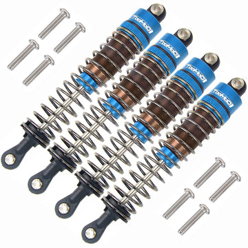 TOOMOD 1/10 80mm RC Oil filled Shock Absorbers kit for Tamiya TRX4 Axial SCX10 D90 Crawler Car Monster Car Upgrades Replace Part
