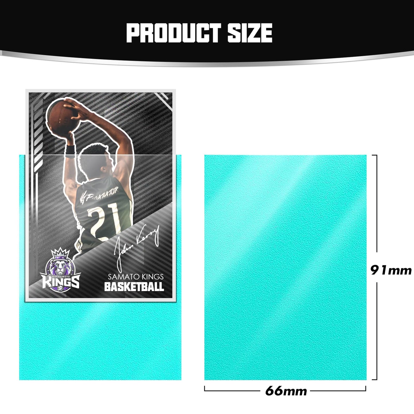 Kitoyz 600Pcs Card Sleeves For Trading Cards,Matte Card Penny Sleeves Deck Card Protectors Fit For Mtg,Tcg,Baseball,Game Cards(6