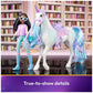Unicorn Academy, Layla & Glacier Set With 2 Riding Accessories & Hair Styling Tool, Dolls & Unicorn Toys For Girls Ages 4 And Up