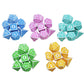 SmartDealsPro Retro Polyhedral Dice Sets with Pouches for D&D DND RPG MTG Dungeon and Dragons Table Board Roll Playing Games D4