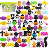 72PCS Halloween Mochi Squishy Toys Bulk  Mochis Squishies for Kids  Halloween Fidget Toys for Boys  Girls  Classroom Party Favors  Basket Goodie Bags Stuffers  Treasure Box  Trick or Treat  Gifts