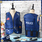Panitay 12 Pcs Kids Community Helper Dress Up Vest Career Cosplay Cloth Toddlers Occupation Role Play Costume Supplies (Police)