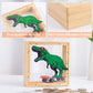 Piggy Bank For Kids, Wooden Money Coin Bank For Boys And Girls, Dinosaur Unicorn Piggy Banks With Diy Stickers For Birthday, Easter Gifts (Green)
