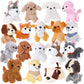 Aoriher 18 Pcs Mini Plush Dogs Bulk Puppy Stuffed Animals Small Stuffed Cute Assorted Soft Plush Toys Doll For Puppy Birthday Party Favors(Cute Dog)