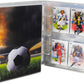 Unikeep Trading Card Binder With Soccer Theme - Card Collection Case With 100 Top Loading Pockets - For Baseball Cards, Soccer Cards, Tcg, Mtg, Pokemon, Or Yugioh