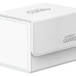 Ultimate Guard Sidewinder 80+  Deck Box for 80 Double-Sleeved TCG Cards  White  Magnetic Closure & Microfiber Inner Lining for SeStorage