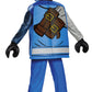 Jay Deluxe Ninjago Lego Costume, Large/10-12