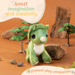 Forest & Twelfth Stuffed Triceratops, Single Mini Stuffed Animal Plush Toy For Kids, Dinosaur Party Favors And Goody Bags, Classroom Treasure Box Prizes, Stocking Stuffers (Triceratops)