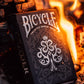 Bicycle Cinder Premium Playing Cards, Silver Smoke Foil, 1 Deck