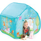 Pop It Up | Enchanted Forest Play Tent, Blue | Fun2Give | Front & Back Doors, Spacious Interior, Pretend Play, Toddlers & Kids Ages 3+