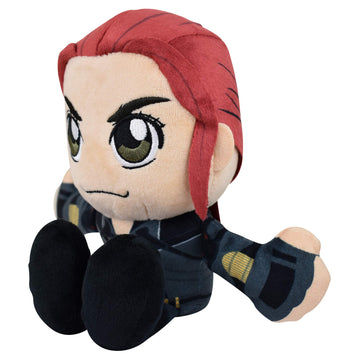 Bleacher Creatures Marvel Black Widow 8' Kuricha Sitting Plush- Soft Chibi Inspired Toy