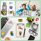 Wakemoodei Soccer Stickers 200Pcs Soccer Sports Stickers For Boys, Waterproof Vinyl Stickers For Water Bottles, Kids Stickers So