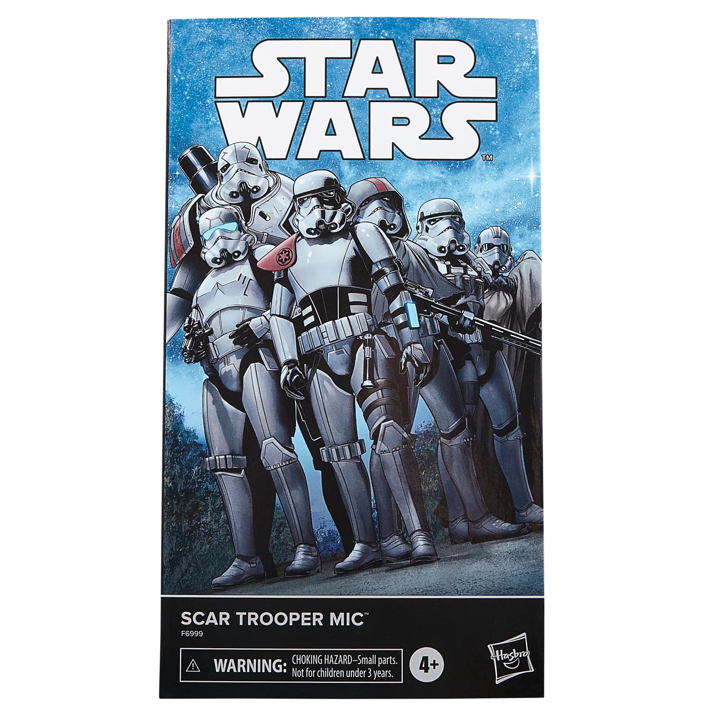 Hasbro Star Wars Scar Trooper Action Figure 15cm - Black Plastic (Model F69995L0)