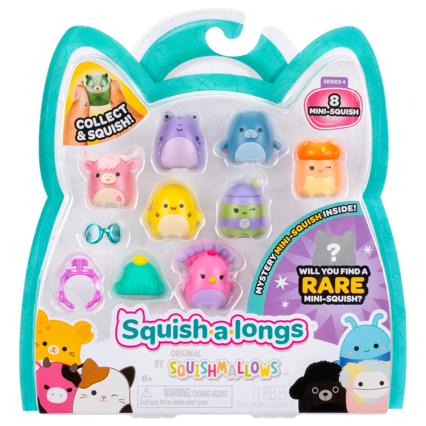 Squish-a-longs Mini-Squish 8-Pack (Wave 3, Style 2)