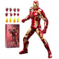 Lonullymege Ironman Mk43 Action Figure-2022 New Released 7 Inch Deluxe Painting Exquisite Collection Movable Model Gift (Mk Xliii)