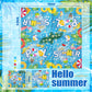 Pool Party Supplies-40Pcs Summer Napkins Pool Party Theme Disposable Paper Napkins Hello Summer Hawaiian Beach Swimming Decor Fo