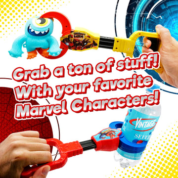 Ja-Ru Spiderman Robot Arm Claw Grabber Tool (1 Unit Spiderman) Grab It Claw Toy .12.5' Long. Pick Stick Boy Toys. Grabber Toys For Kids Includes A Sticker. A-6824-1S
