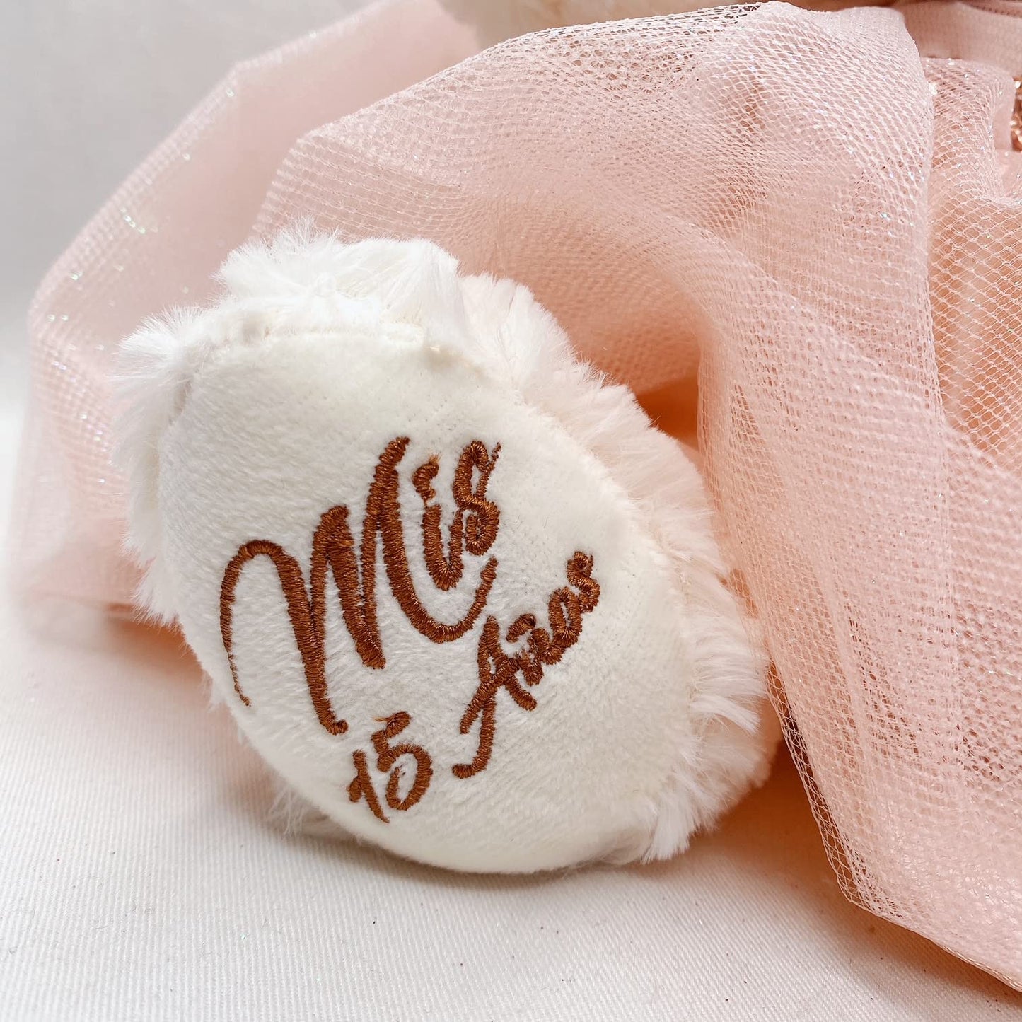 KINNEX COLLECTIONS SINCE 1997 20 Quince Anos Quinceanera Last Doll Teddy Bear with Dress (Centerpiece) ~ ARC16831-17R (Black)