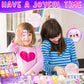 Jimcii Nano Tape Bubble Kit For Kids With Cute Cartoon Handbag, Nano Tape Squishy Maker Kit, Nano Tape Bubbles, Nano Bubble Tape