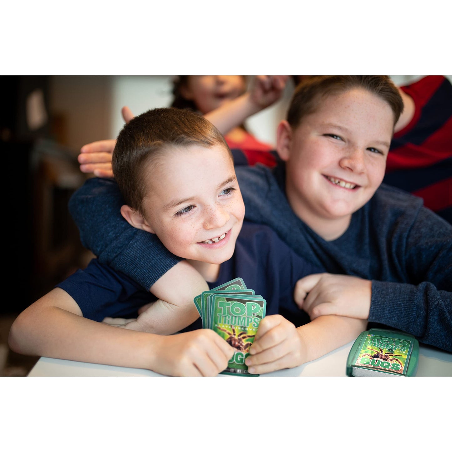 Top Trumps Bugs Classic Card Game, Learn Facts About The Black Widow, Furry Tarantula, Praying Mantis And The Ladybird In This Educational Packed Game, Gift And Toy For Boys And Girls Aged 6 Plus