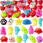 Valentines Day Cards For Kids School 28 Pcs Mochi Squeeze Toys Set For Classroom Prizes Party Squishies Bulk Stress Relief Rando
