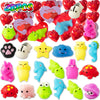 Valentines Day Cards For Kids School 28 Pcs Mochi Squeeze Toys Set For Classroom Prizes Party Squishies Bulk Stress Relief Rando
