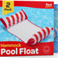Pool Floats For Adults [2 Pack] Multi-Purpose Hammock Pool Float: Saddle, Lounge Chair, Hammock, Drifter - Water Hammock For Adu