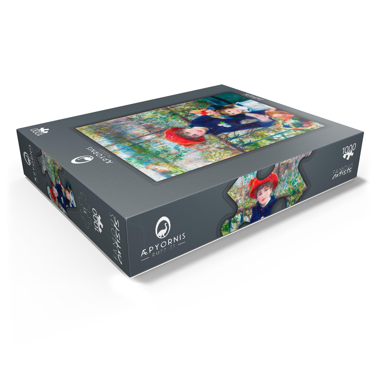Mypuzzle Two Sisters On The Terrace 1881 By Pierre-Auguste Renoir - Premium 1000 Piece Jigsaw Puzzle For Adults