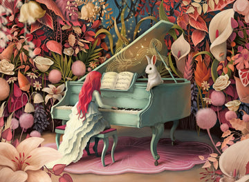 Ravensburger Rabbit Recital Jigsaw Puzzle - 500 Piece | Premium German Craftsmanship | Perfect Interlocking Fit | Vivid, Glare-F