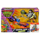Teenage Mutant Ninja Turtles Chopper Cycle with Exclusive Rocksteady Figure, Plastic, Multicolor, Model 84303