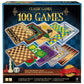 Merchant Ambassador Classic Games Set - 100 Games, 5 Double-Sided Boards, Fun for Ages 3+, Cardstock Material