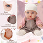 Tusalmo Baby Doll For 3 Year Old Girls & Boys, 12'' Soft Body Toddler Doll With Clothes Accessories, Birthday Gift Box Toys