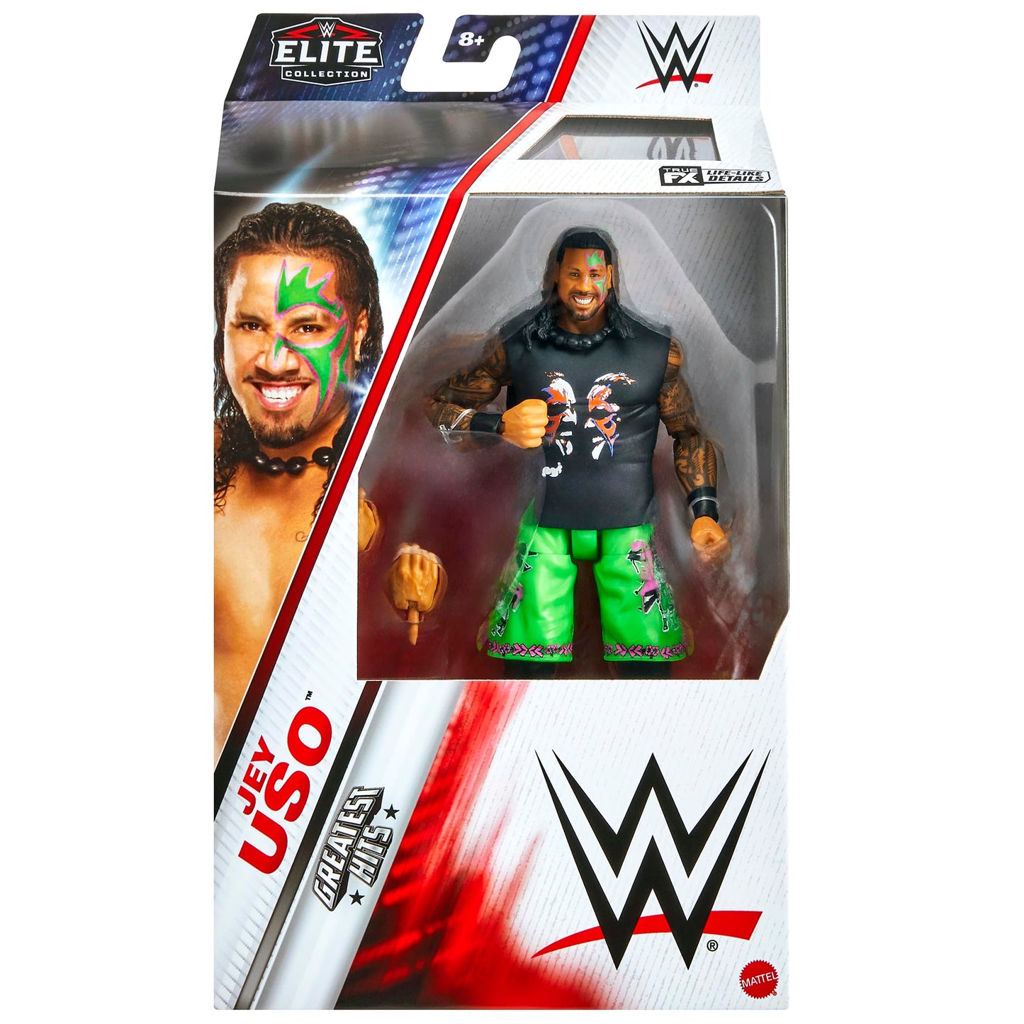 WWE Jey USO advanced Greatest Hits 7 Toy Wrestling Action Figure