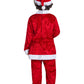 Ikali Kids Holiday Santa Claus Costume, Boys Children Christmas Costume Party Dress-Up Outfit With Hat & Mustache