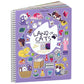 Land Of Cats Sticker + Coloring Book (300+ Cat Stickers For Kids & 8 Scenes) By Cupkin - Side By Side Activity Book Design - Cat