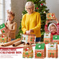 Woanger 24 Empty Advent Calendar Boxes To Fill, Christmas Advent Calendar 24 Days Advent Countdown Gift Boxes Christmas Gingerbr