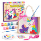 Drama Planet Painting Kit, Paint Your Own Handbag, Arts and Crafts for Girls, Art Activities & DIY Personalized Handbag, Great G