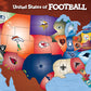 Masterpieces Nfl League Map Puzzle - 500-Piece Sports Puzzle For Adults - Officially Licensed Nfl Product