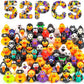 WPQO 52Pcs Halloween Rubber Ducks in Bulk,Halloween Ducks for Halloween Goodie Bag Stuffers,Rubber Duckies Baby Bath Toys for Pa