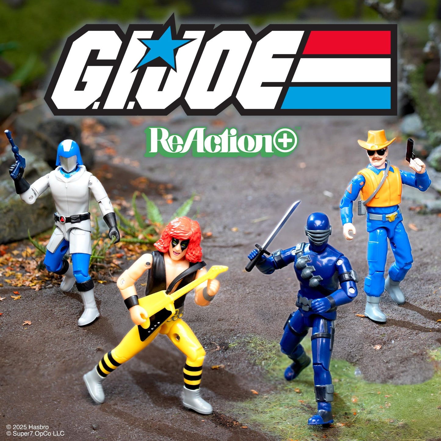 Super7 Reaction+ G.I. Joe Zartan Cold Slither (Cartoon) - 3.75 G.I. Joe Action Figure with Accessories Classic Cartoon Collectibles and Retro Toys