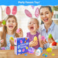 2024 Terramus Easter Eggs Toys, 6-Pack Spinning Tops, Led Light Up Toys, Lighting & Singing Party Favors Easter Basket Stuffers,
