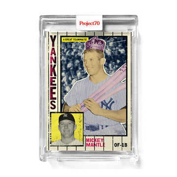 Mlb Topps Project70 Card 284 | 1984 Mickey Mantle By New York Nico