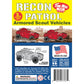 TimMee RECON PATROL Armored Cars - Red Plastic Army Men Scout Vehicles