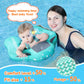 3Months To 48Months 3Rd Swim Mode Standing Stroke Baby Stroller Canopy Mambobaby Non Inflatable Baby Float Swim Trainer Solid Infant Pool Float Swim Ring